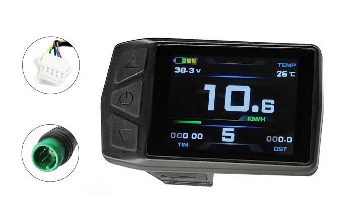 Дисплей Kunteng KT-TF01U (24/36/48V) USB